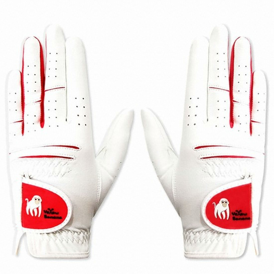 옐로우바나나 합성피혁 여성용 골프장갑 양손 (3개)