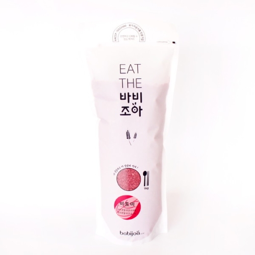  바비조아 백미에 섞어먹는 비트쌀 1kg [1개]