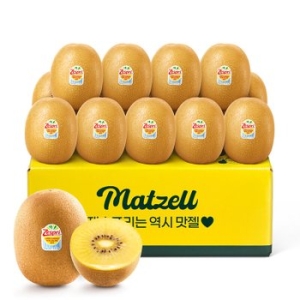 맛젤 제스프리 슈퍼점보 썬골드키위 3.4kg 개당 155g내외 22개입