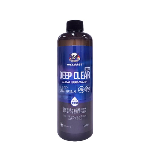 하이글로씨 딥 클리어 알칼리 프리워시 500ml