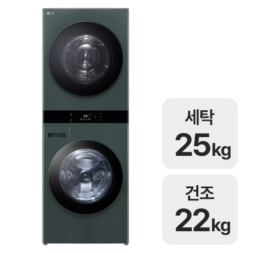 LG전자 트롬 오브제컬렉션 워시타워 WL22GGZU