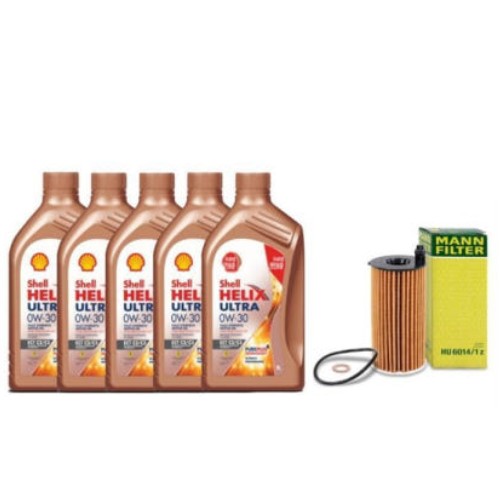 쉘 힐릭스 울트라 ECT C2/C3 0W30 5L + 만필터 아우디 A6