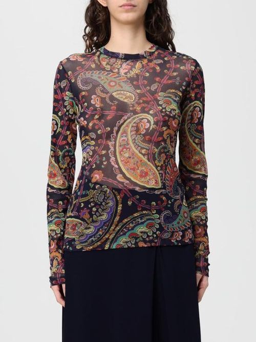 에트로 긴팔 티셔츠 SS26 WRJA0038AKG51 X0884 7158935