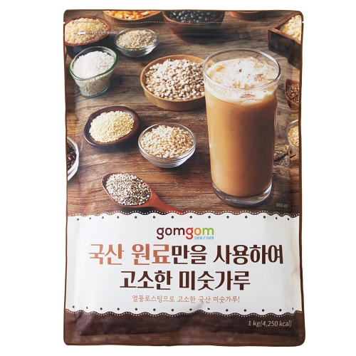 곰곰 국산 원료만을 사용하여 고소한 미숫가루 1kg이미지입니다. 누르면 해당 게시물로 새창이동합니다.