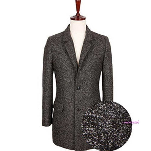 남성 하프 코트 자켓 더플 바바리cde305