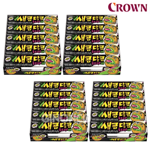 크라운제과 새콤달콤 울트라 키위 29g (60개)