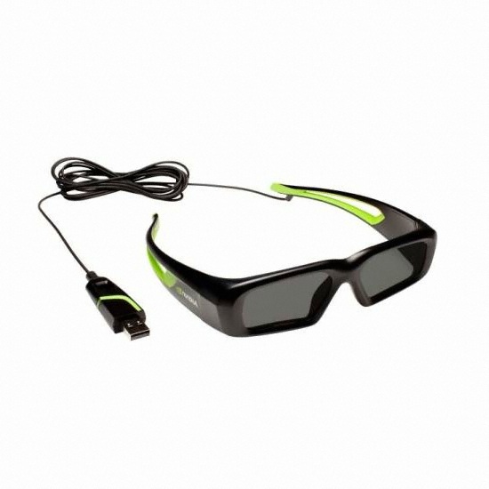 NVIDIA GEFORCE 3D VISION Wired Glasses