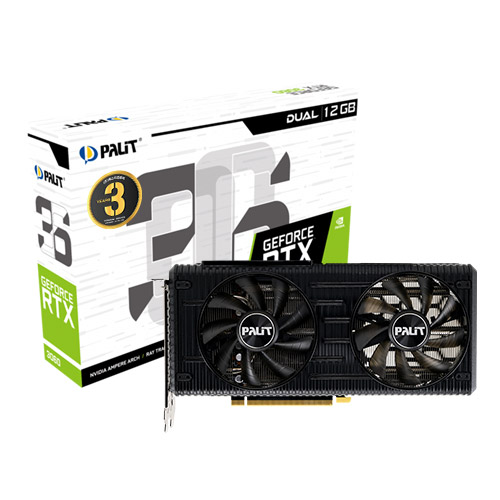 PALIT 지포스 RTX 3060 Dual D6 12GB_이미지