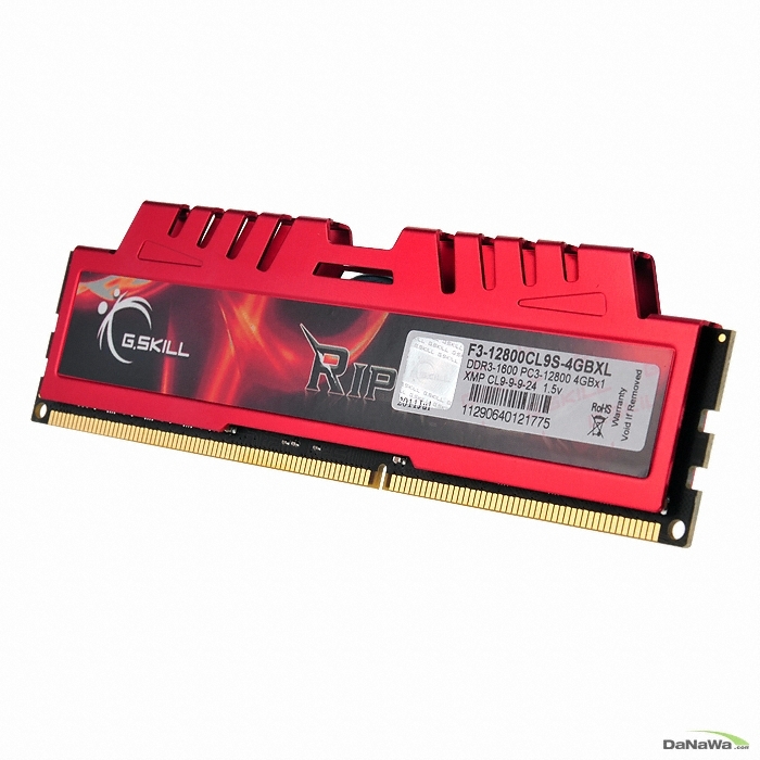G.SKILL DDR3-1600 CL9 RIPJAWS XL 티뮤 (4GB)_이미지