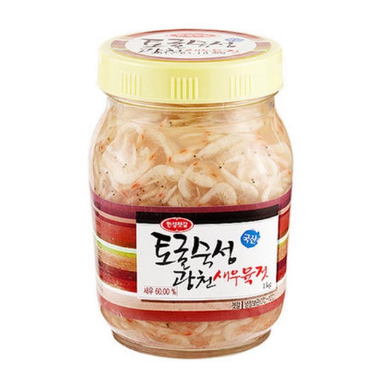 토굴숙성 광천 새우육젓 1kg