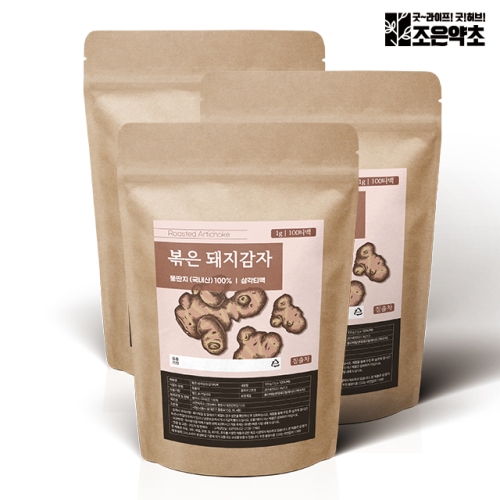 조은약초 국산 볶음 도라지차 100티백_이미지
