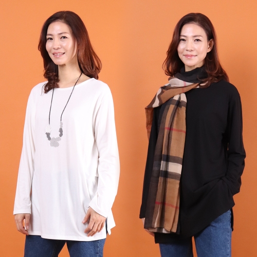  아이우먼 소프트피치기모롱티 WW7947M011 빅사이즈 사이즈에서 자유로운 그녀~
