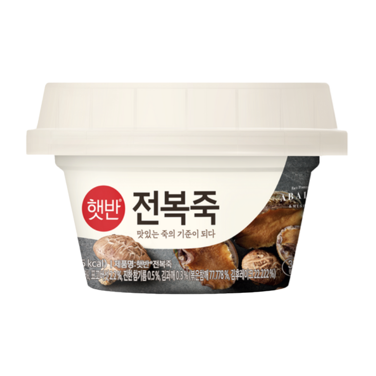 CJ제일제당 햇반 전복죽 267g (8개)_이미지
