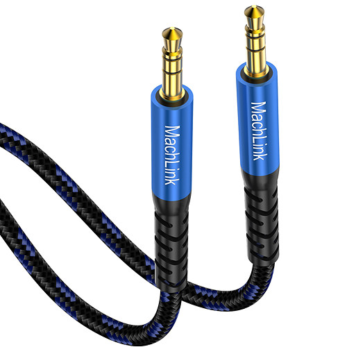 마하링크 DeepBlue라인 3.5mm 스테레오 케이블 (2m, ML-BLST02)_이미지