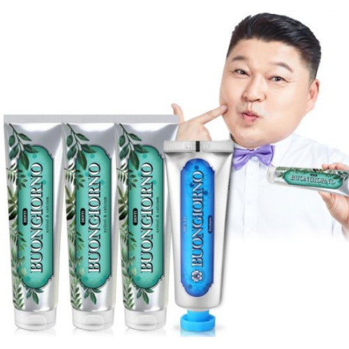 덴티 본조르노 ㅤ구취케어 치약 170g x 3개 + 치석케어 치약 100g (1세트)_이미지