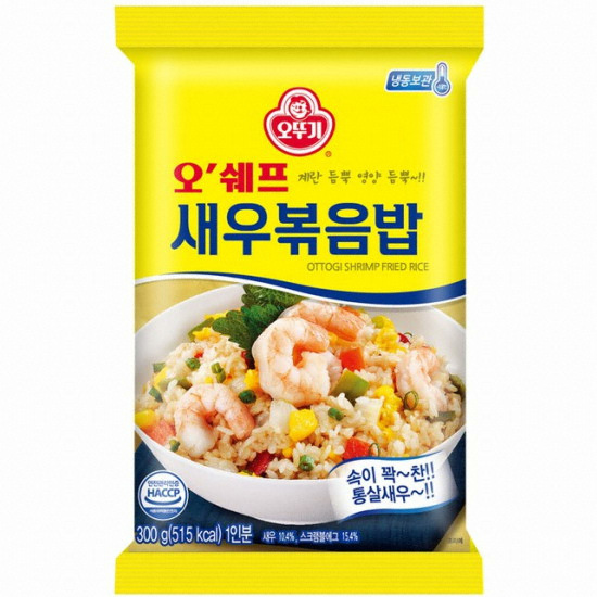 오뚜기 오쉐프 새우볶음밥 300g (10개)_이미지