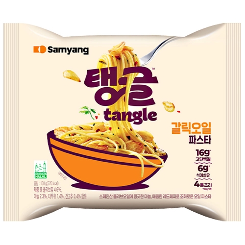 삼양식품 탱글 갈릭오일파스타 100g (24개)_이미지