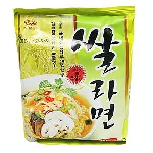 새롬 우리쌀로 만든 친환경 쌀라면 110g (10개)