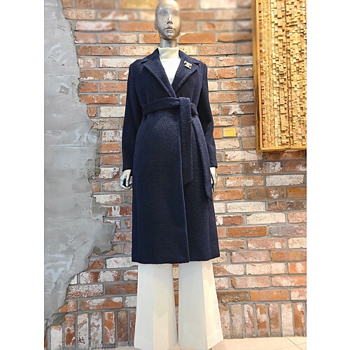 인디에프 조이너스 카라넥 라마 울 코트 JA-DW0WCH-210