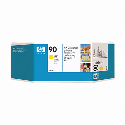 HP 정품 90 (C5065A) 노랑_이미지