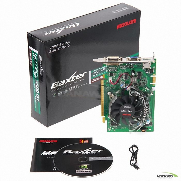 앱코 지포스 9500GT Baxter HDMI D3 512MB 잘만_이미지