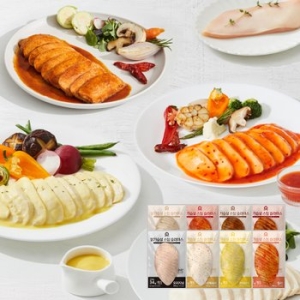 마이닭 스팀 슬라이스 닭가슴살 갈릭스파이시 150g