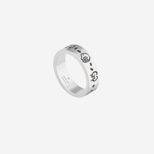 구찌 고스트 링 실버 6mm 477339-J8400-0701