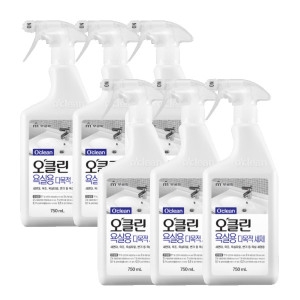 무궁화 오클린 오클린 무궁화 오클린 다목적 세제_욕실용 750ml x6개/친환경