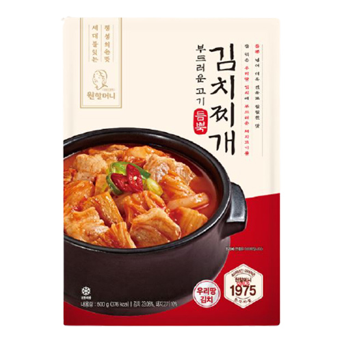 원할머니 부드러운 고기 듬뿍 김치찌개 500g (8개)_이미지