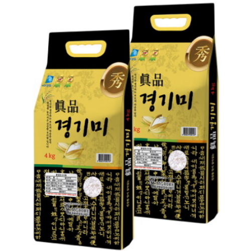 청북농업회사법인 2025 진품 경기미 4kg (2개)_이미지