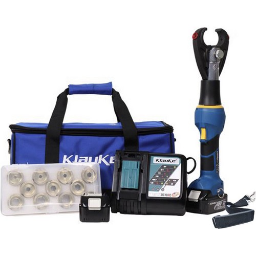 클라우케 충전식 유압 압착기 EK425CL (5.0Ah, 배터리 2개)_이미지