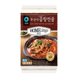 대상 청정원 호밍스 부산식 곱창전골 760g [3개]
