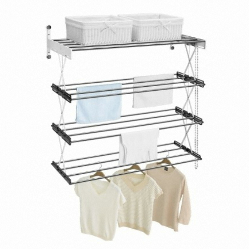 대연 웰렉스 4단 선반건조대 RH4060  가로 60cm