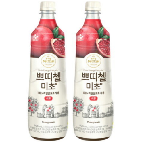 쁘띠첼 미초 석류 900ml (2개)_이미지