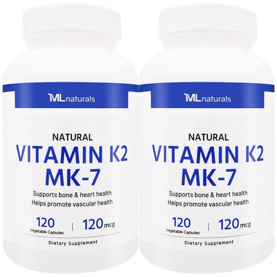 마이라이프 내추럴 비타민 K2 MK-7 120mcg 120캡슐 (2개)_이미지