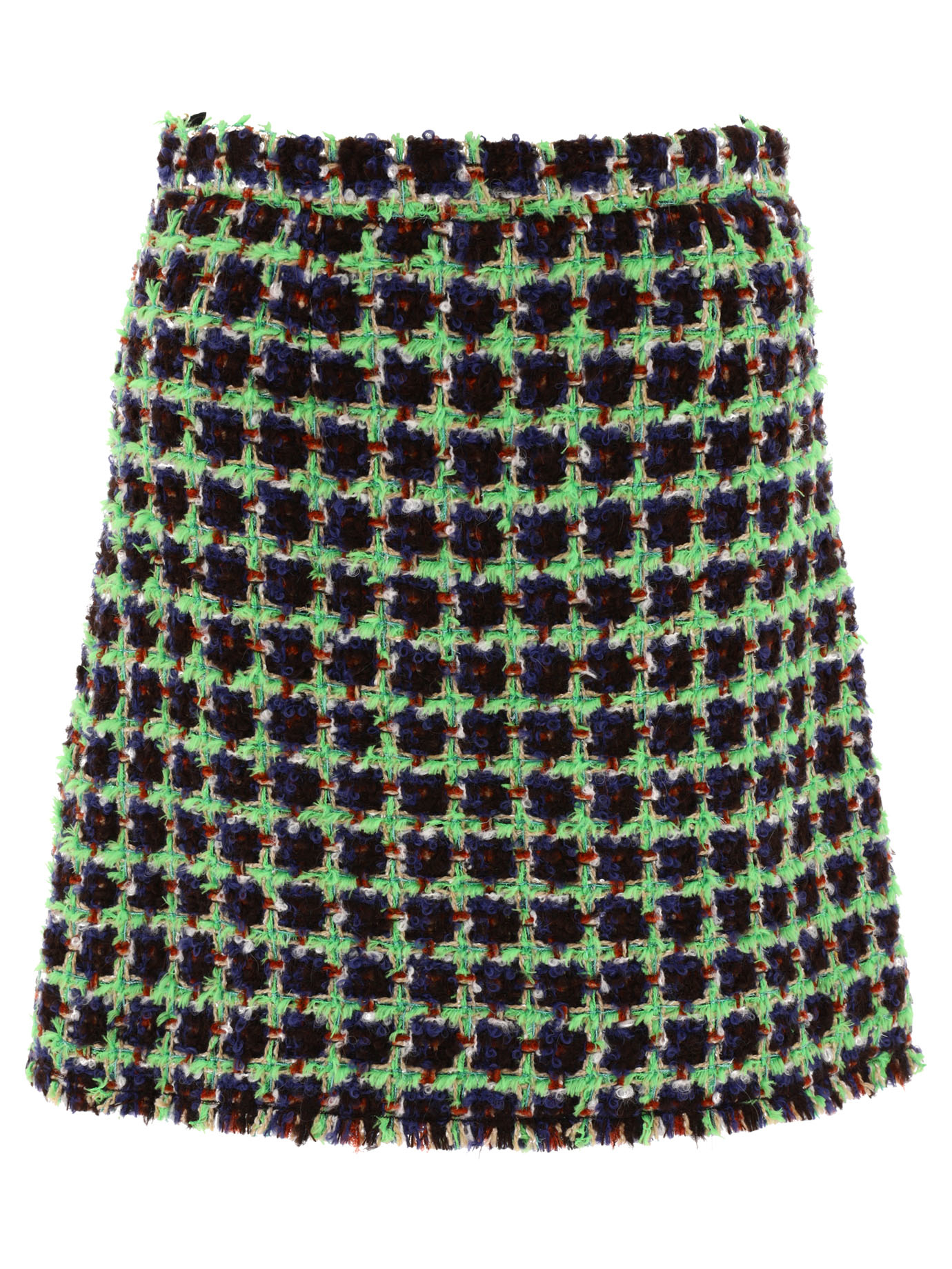 에트로 스커트 Knee length mixed wool boucl sheath skirt 116040509500_이미지