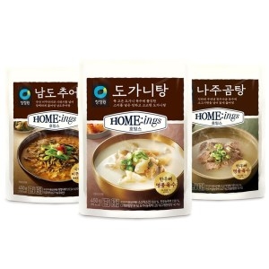 대상 청정원 추어탕4개+나주곰탕4개+도가니탕4개 총12개