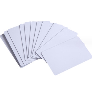 사이언스토리 만들기용 PVC 사각판(10개)/흰색 얇은 플라스틱카드판 5.4x8.55cm_이미지