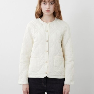 올리비아로렌 패플 VVKA3W9131퀄팅라운드패딩점퍼-DN_이미지