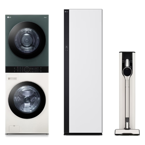 LG전자 트롬 오브제컬렉션 워시타워 W20EGZ + 스타일러 SC5MSR82H + 청소기 AX920BWE_이미지