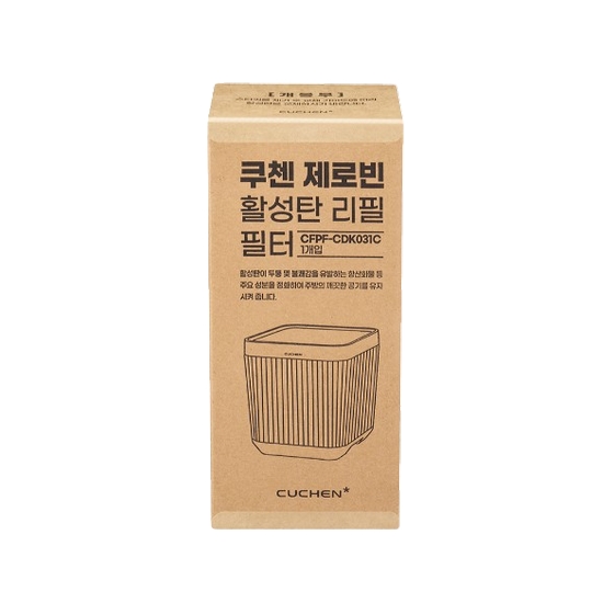 쿠첸 제로빈 3L 음식물처리기 전용 탈취 리필 필터 CFPF-CDK031C_이미지