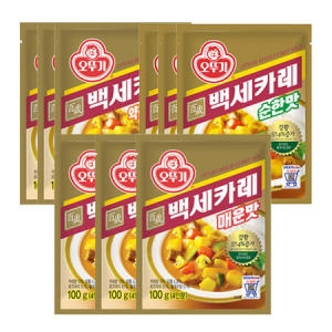 오뚜기 백세카레 약간 매운맛 1kg (3개)_이미지