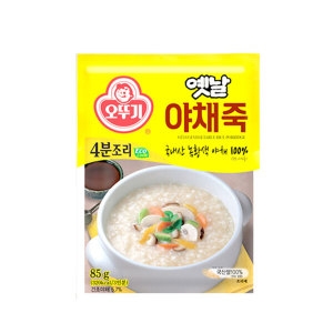 오뚜기 옛날 야채죽 85g이미지입니다. 누르면 해당 게시물로 새창이동합니다.