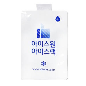 에이스코리아 아이스원 엄지 수지없는 아이스팩 반제품 12x17cm
