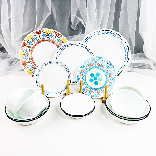 코렐 오션 테라코타 듀오 4인 홈세트 14P_이미지