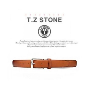  티지스톤 TZ1D115LB 핸드 워싱 페인팅 연브라운벨트