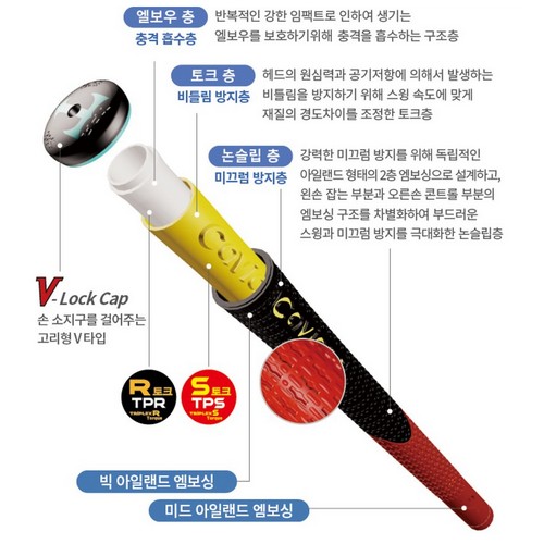 아이앤씨테크 캐비어 싸이클론 트리플렉스 TPS 그립_이미지