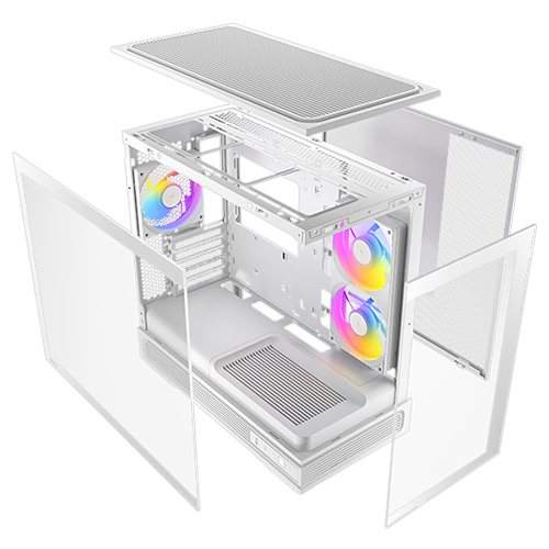 Antec C2M MESH ARGB (화이트)_이미지