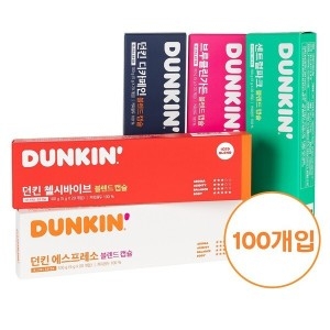 던킨도너츠 첼시바이브 블렌드 네스프레소 호환 캡슐커피 10캡슐 (10팩)_이미지