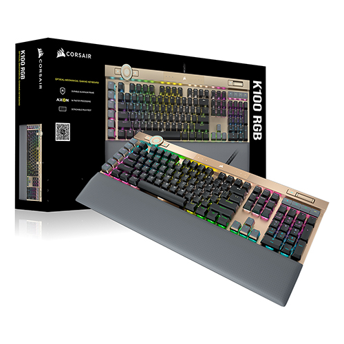 CORSAIR K100 RGB OPX 영문 (미드나잇 골드)_이미지